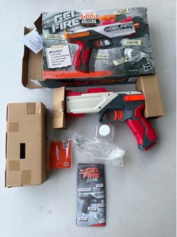 NERF Pro Gel Fire Legion Spring-Powered Slam Fire Gel Blaster Pistol 5000 Rounds