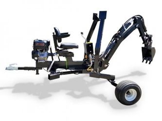 Mini Excavator Backhoe  Briggs & Stratton With Thumb Grapple