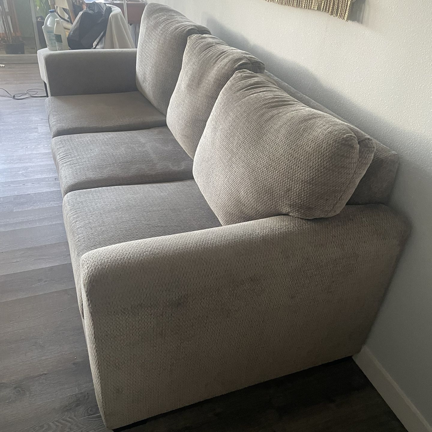 Grey Couch for Sale ( Must Go ASAP ).    