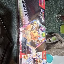 Pokemon Scarlett and Violet Prizmatic Evolutions Surprise Box