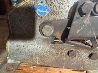 Mubea Heller Hand Lever Shear Model 416