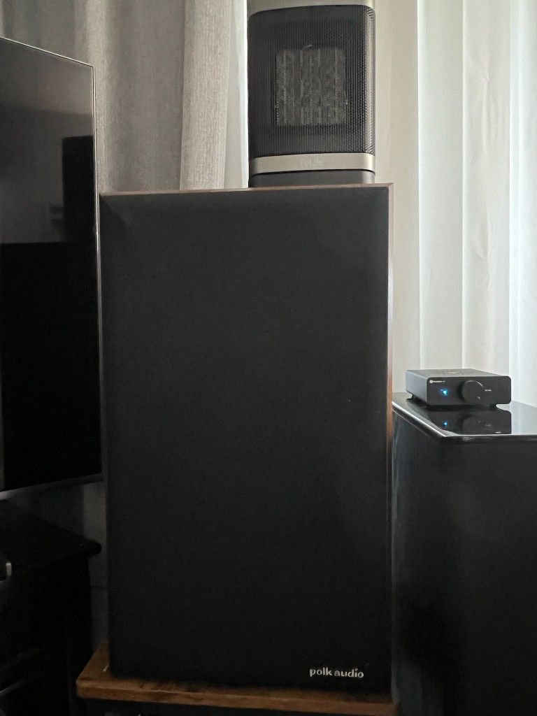 Vintage Polk Audio Monitor 7 Speakers.