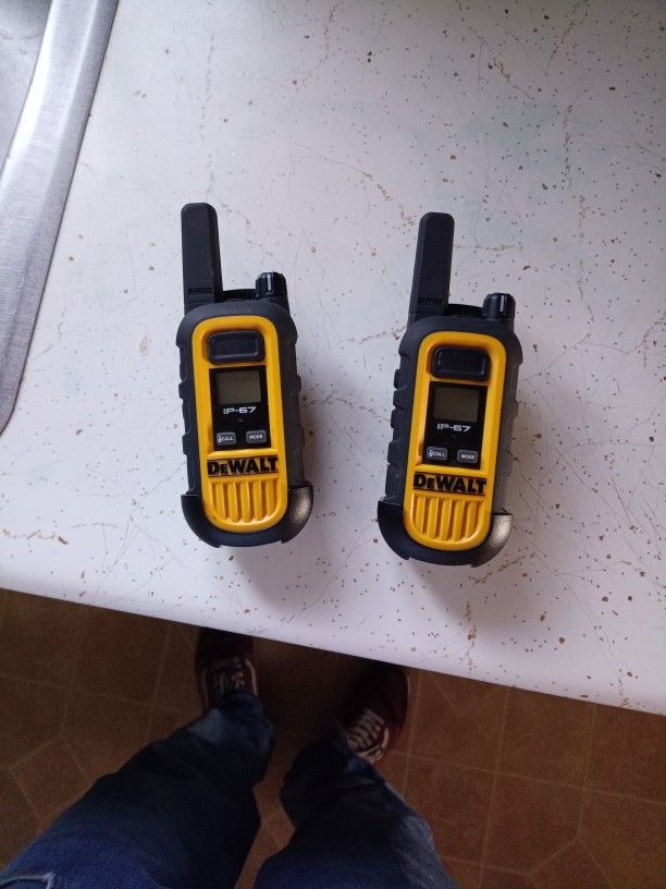 DeWalt Walkie Talkies