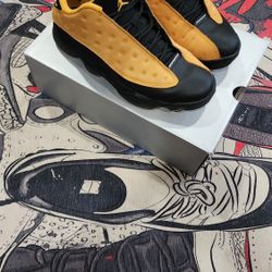 Men 10.5 Nike Air Jordan 13 XIII Retro Low Black Chutney 2017 310810-022