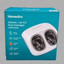 Homedics Shiatsu + Air 4.0 Foot Massager with Heat