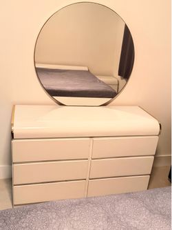 White Dresser