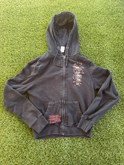 Don Ed Hardy Designs Y2K Jacket Size Medium Hoodie