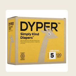 3 Unopened Box’s Of Compostable Diapers