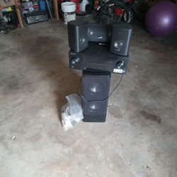 Tv Surround System And Multy Channel Receiver. 