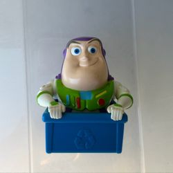 Pixar Toy Story Buzz Lightyear Figurine Collectible Character Blue Box