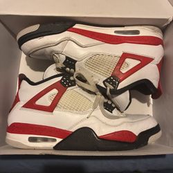 Jordan 4 Red Cement 