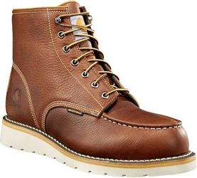 NEW SZ 10.5 Wide Carhartt Men WATERPROOF Work Boots Wedge Soft Moc Toe 6-inch

Fabric type: 100% Leather
Sole material: Rubber
Height: Ankle