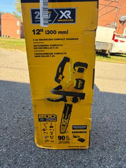 DeWalt chainsaw