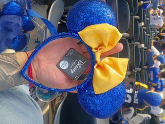 Minnie mouse ears Disney L.A Rams