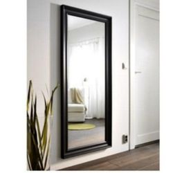 Ikea Hemnes Mirror, Black-brown 