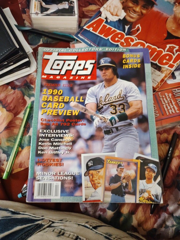 Topps Magazine 1990 Official Collectors Edition