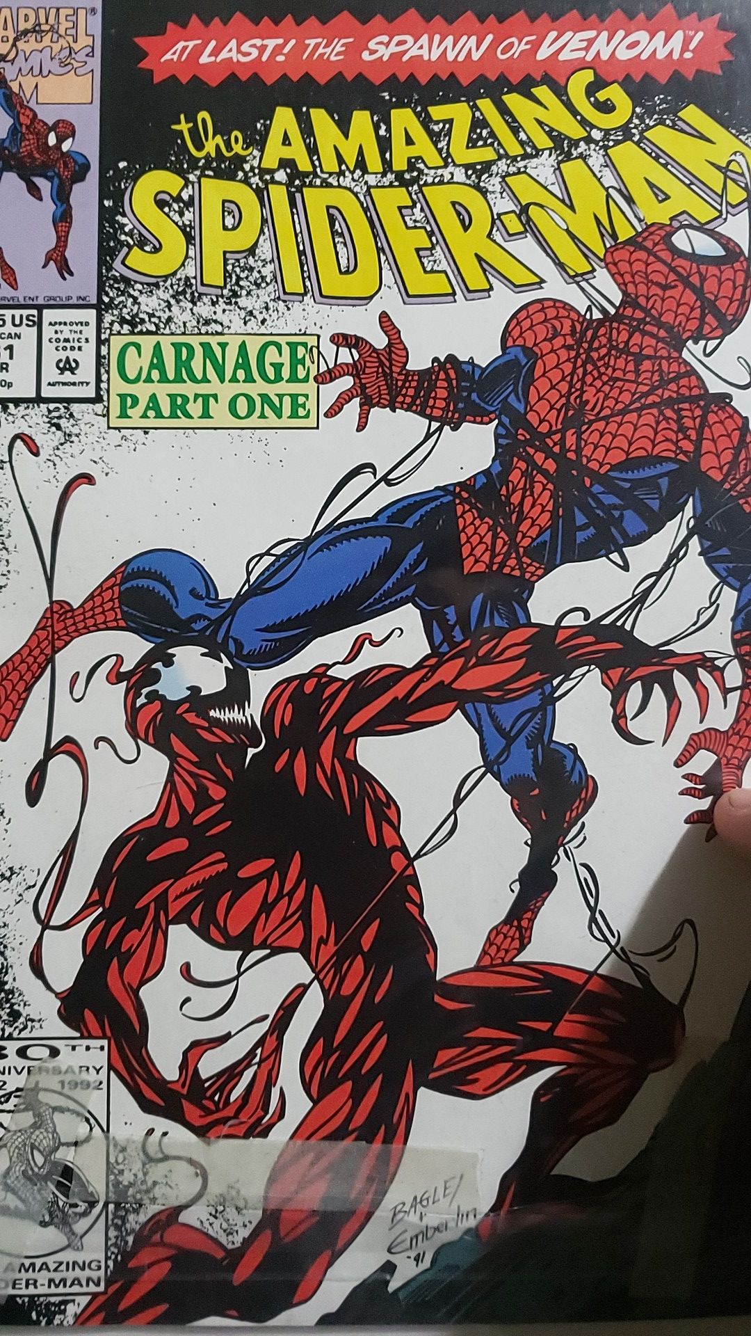 Amazing spiderman comic