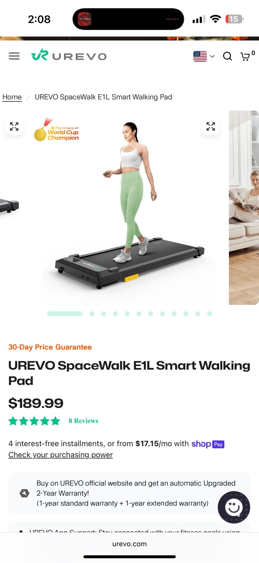 Space Walker Treadmill 