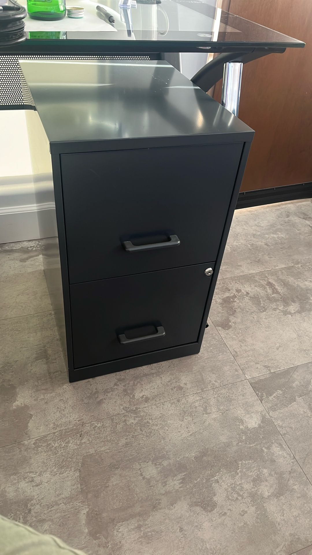 Dark Gray Filing Cabinets