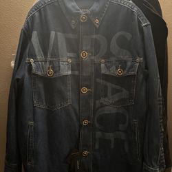 New Versace Denim Jacket Large $1,675