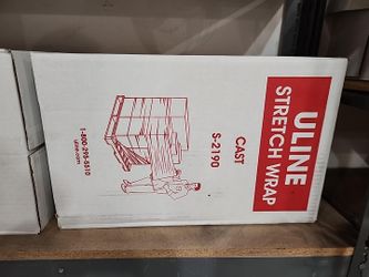4 Boxes Uline Cast Stretch Wrap S-2190 – 18" x 1,500' 80 Gauge (16 Rolls Total) NEW