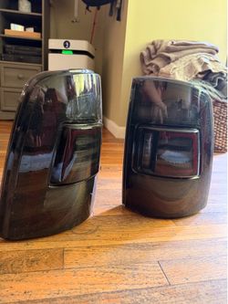 smoked led tail lights