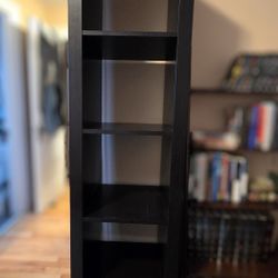 IKEA KALLAX Shelf Unit – Black-Brown – 5 Storage Shelves