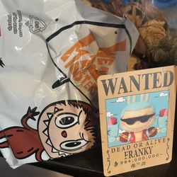100% AUTHENTIC POP MART The Monsters x One Piece Series Figures - Franky