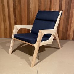Home Patio Set - Cedar Lounge Chair 