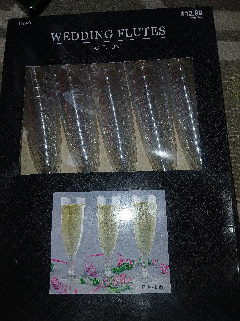 Wedding Flutes 50 Count