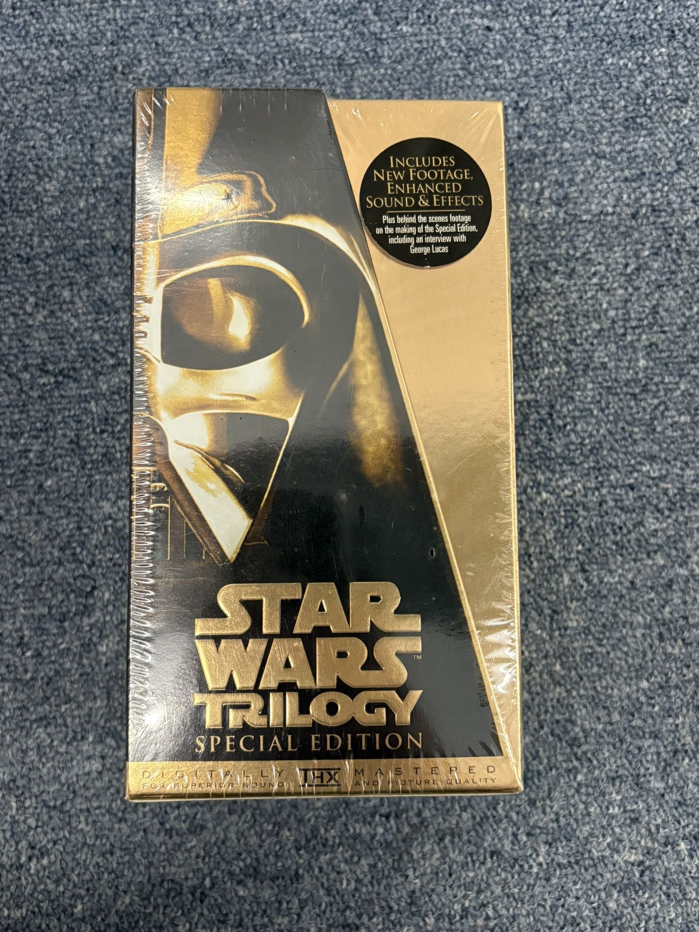 Sealed Original Trilogy on VHS