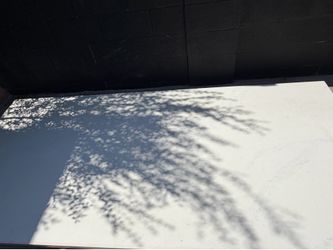 Free quartz slab w/finished edges