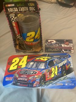 NASCAR Jeff Gordon & Dale Earnhardt Collectibles Lot