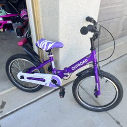 Girls 18inch folding bike 