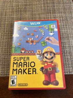 Super Mario Maker Wii U