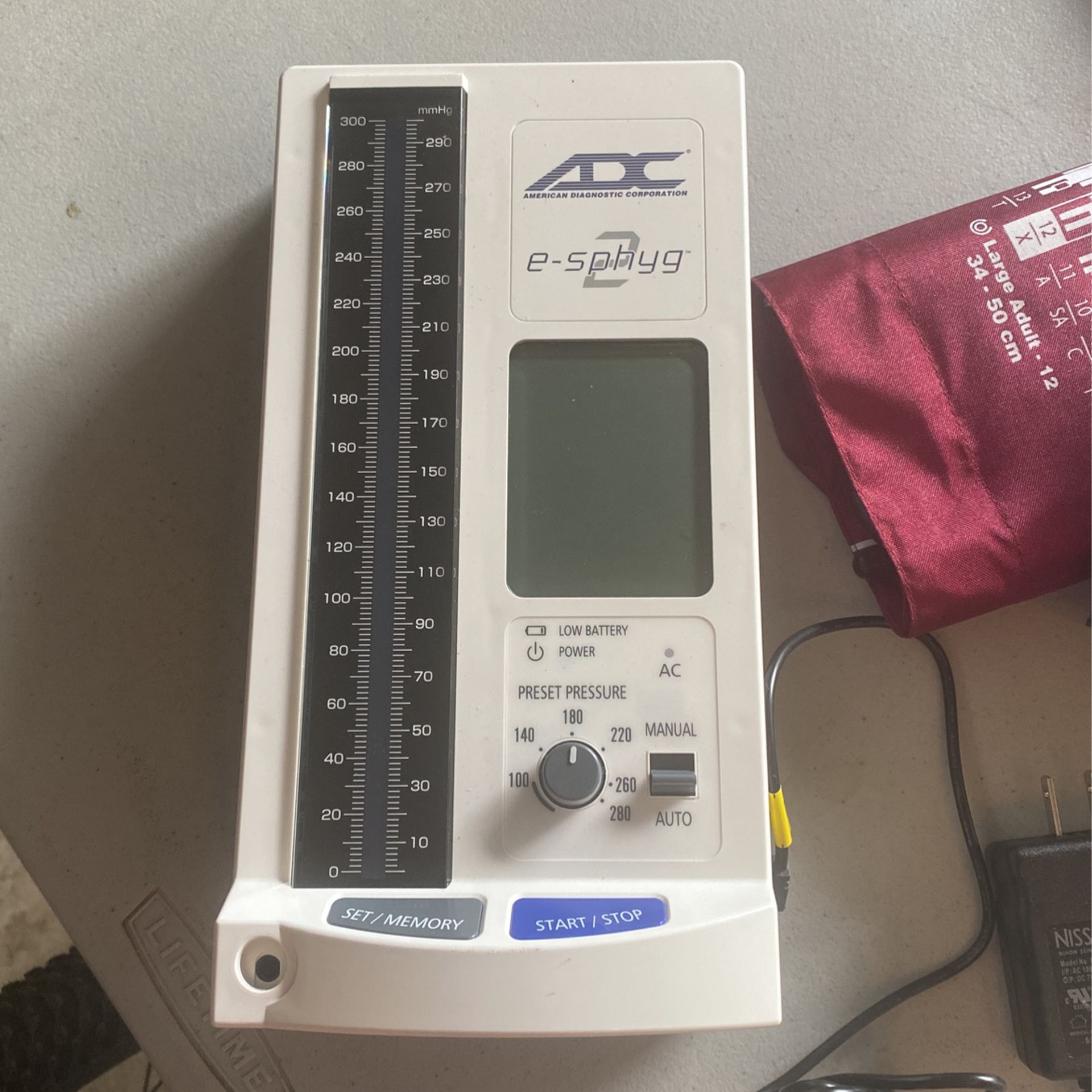 Blood Pressure Monitor: E-sphyg 2 Automatic Sphygmomanometer 