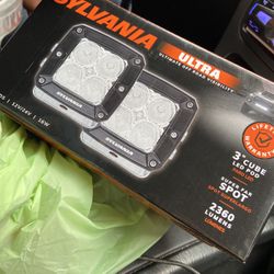 Sylvania Ultra Off Road 3 Inch LED Pod Cube, Spot Beam, Ultimate Visibility