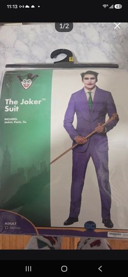 The Joker Suit DC Costume male and female