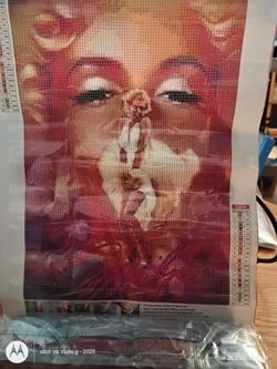 Marilyn Monroe diamond painting complete kit