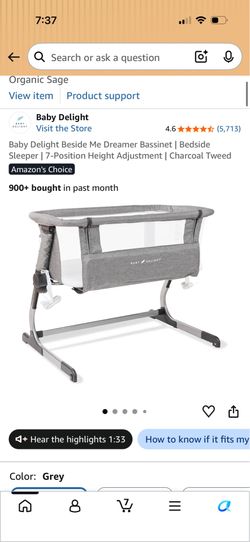 Bassinet Baby Delight