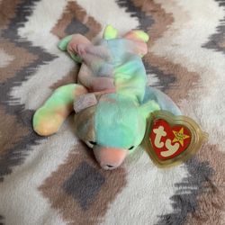 Ty Beanie Baby - SAMMY the Ty-Dyed Bear (8.5 Inch) Stuffed Animal Toy