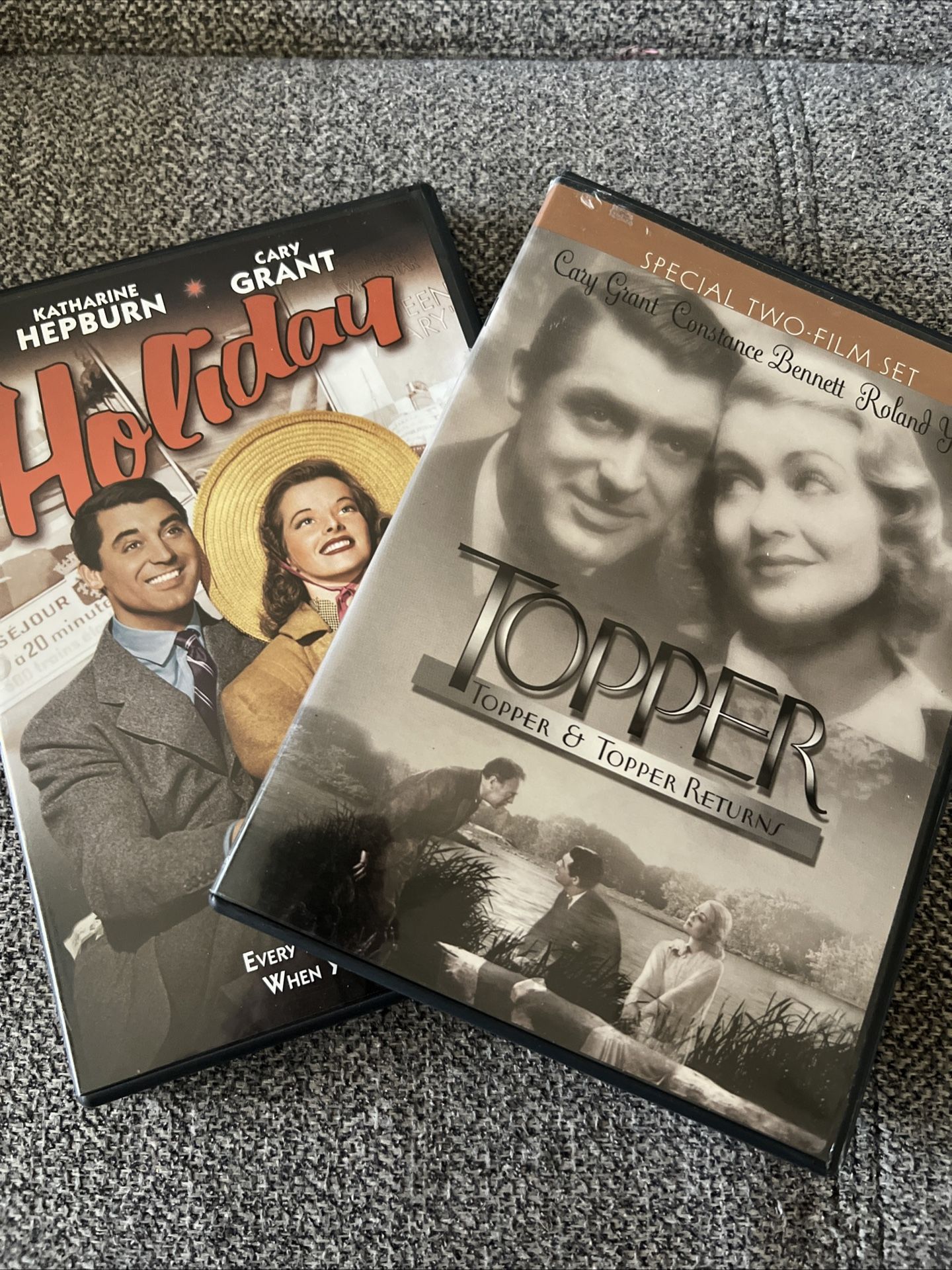 Cary Grant In Classic DVD Double Features: Holiday 1938 & Topper 1941