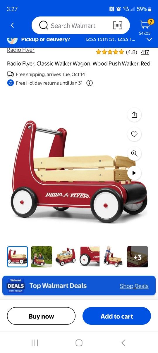 Radio Flyer Wagon/ Walker
