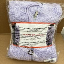 New Marc New York Cozy Full Zip Fleece Jacket Size M