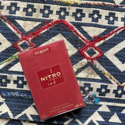 DUMONT PARIS NITRO RED EAU DE PARFUM 3.4 FL OZ FRAGRANCE COLOGNE