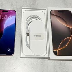 iPhone 16 Pro Max 256 Gb Desert Titanium Unlocked 