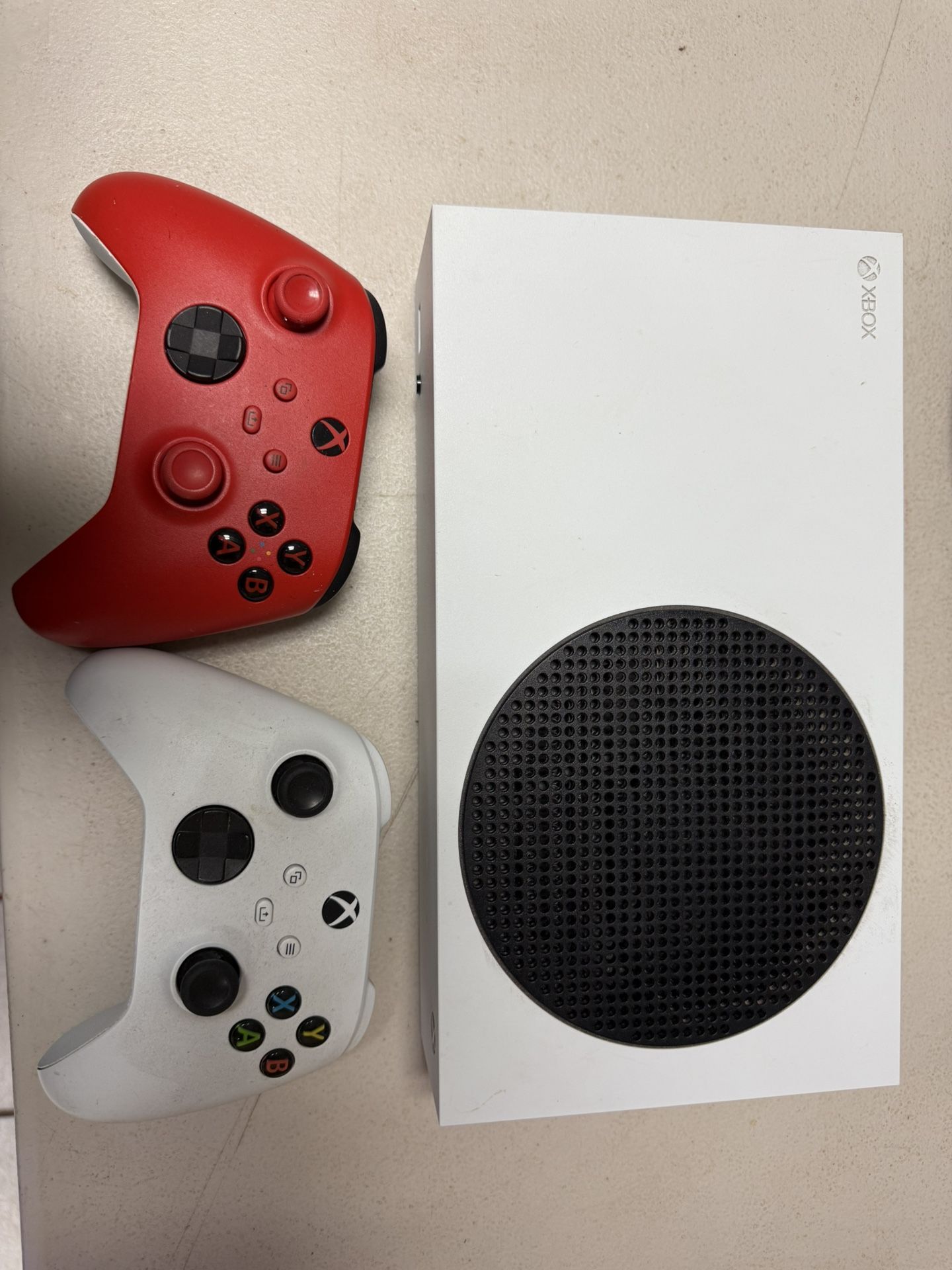 Xbox Series S With Two Remotes