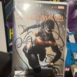 Captain Marvel Gets Venom Symbiotic  