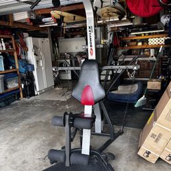BowFlex Exceed With Upgraded Weight Rods