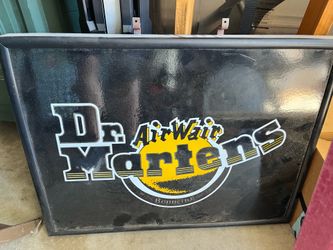 Dr. Martens sign